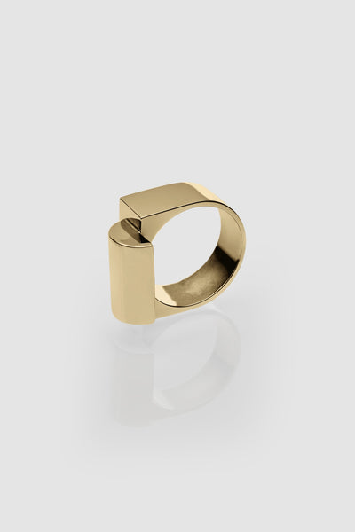 Rietveld Ring - Gold Plated