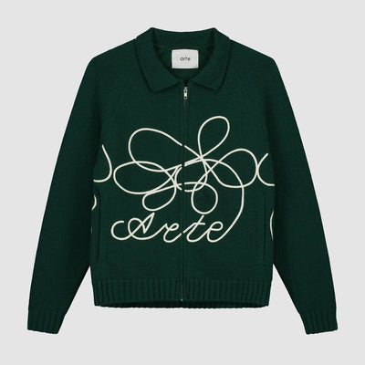 Flower Logo Knit - Green