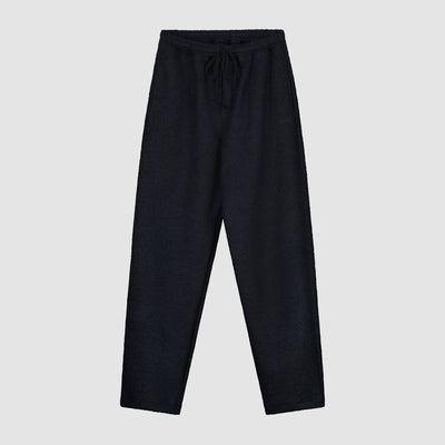 Boiled Wool Pants - Navy