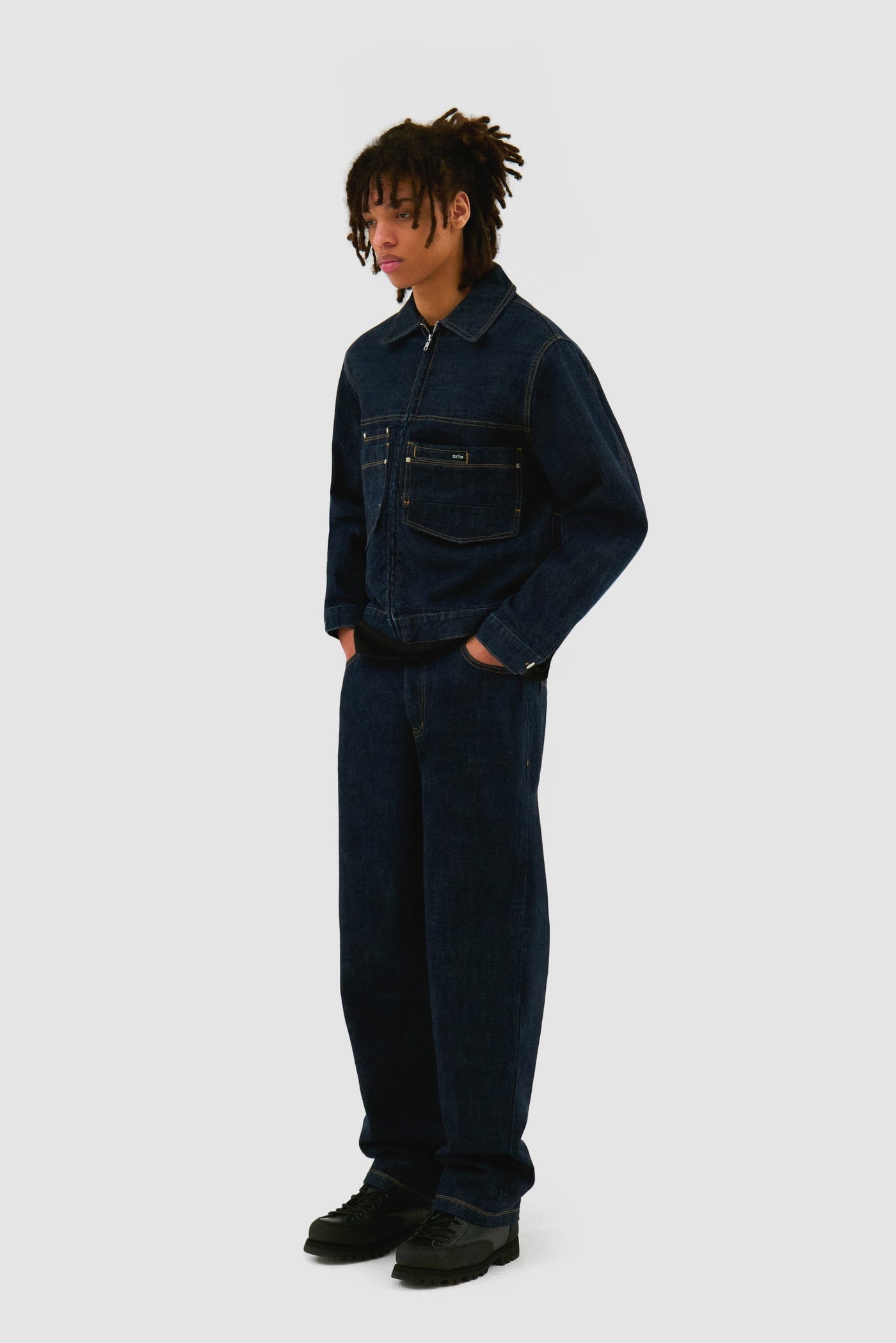 Denim Pants - Raw Denim