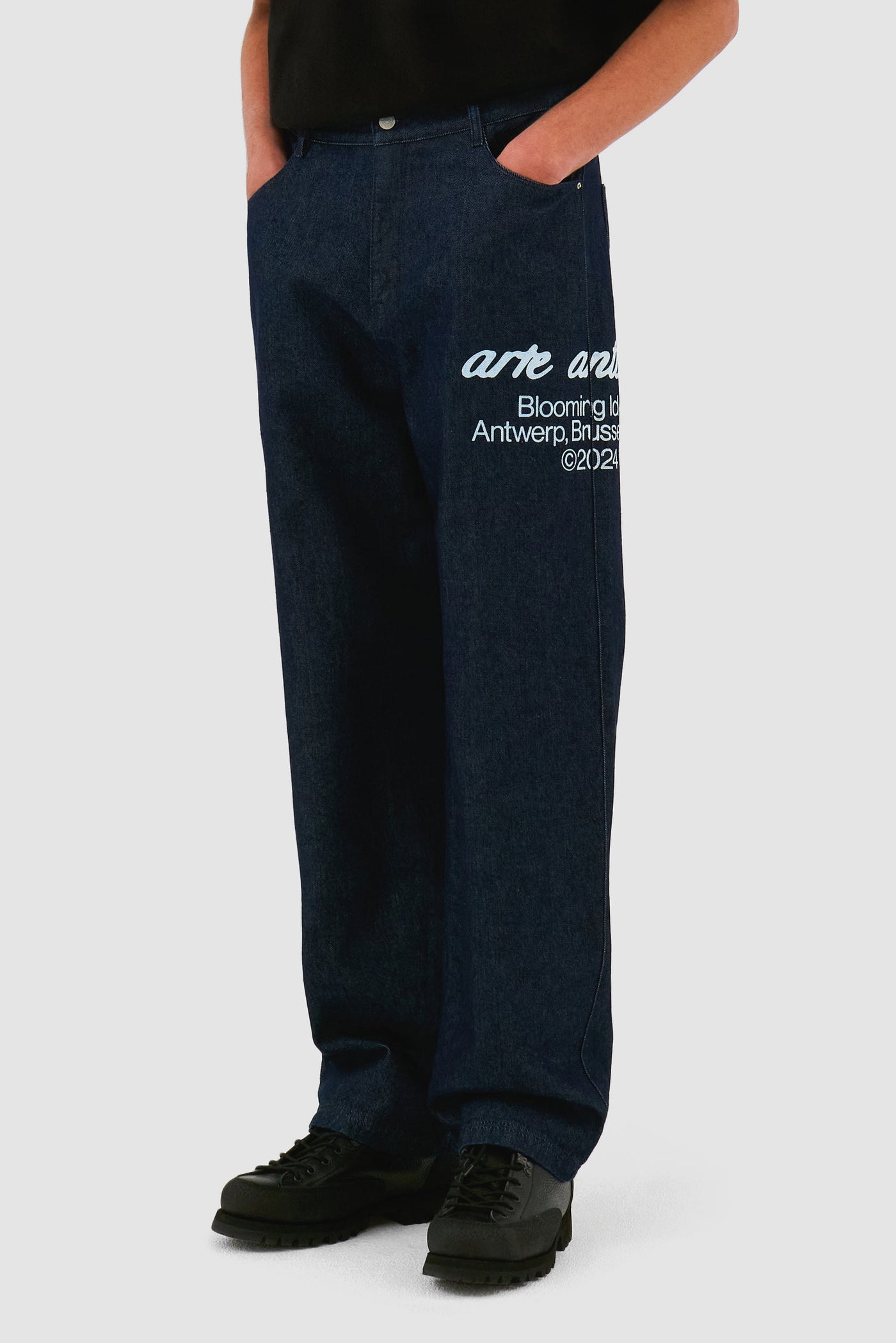 Blooming Ideas Pants - Navy