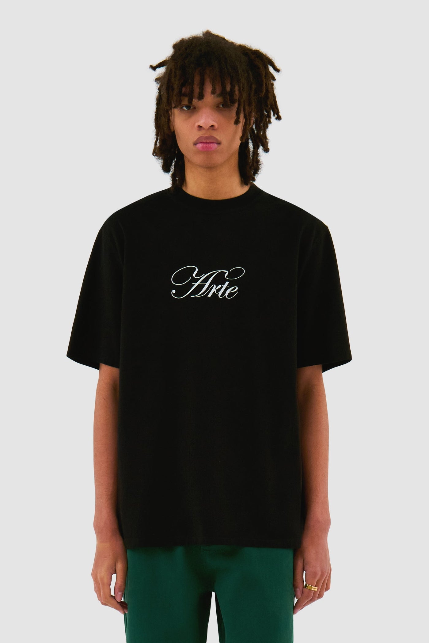 Script Logo T-shirt - Black