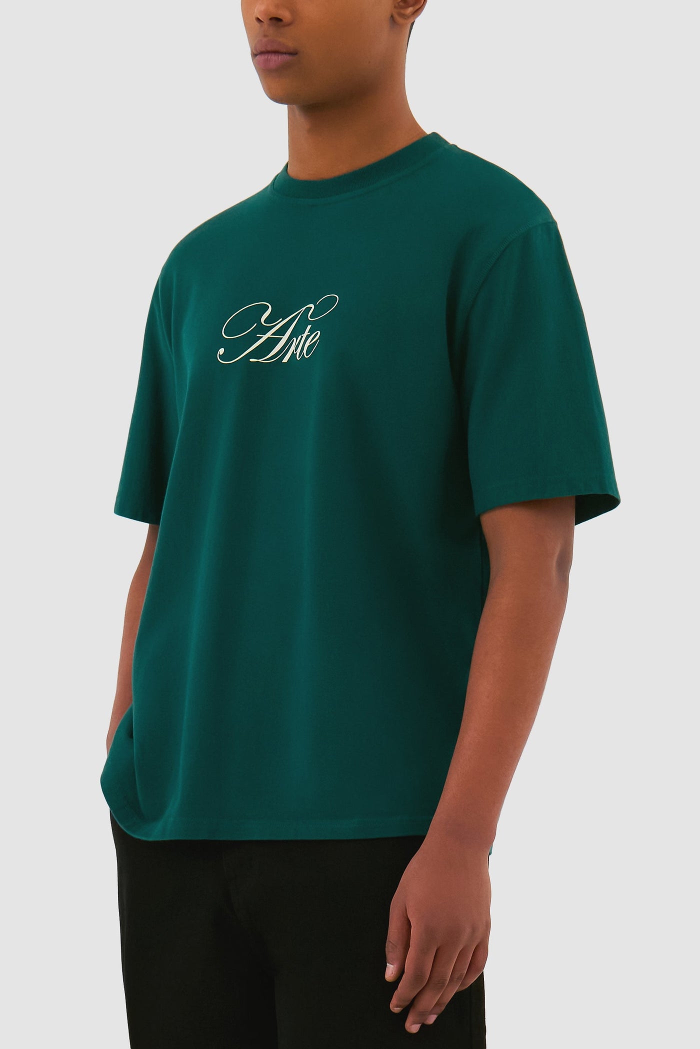 Script Logo T-shirt - Green