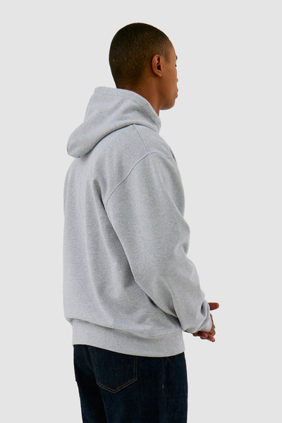 Heart Flower Hoodie - Grey