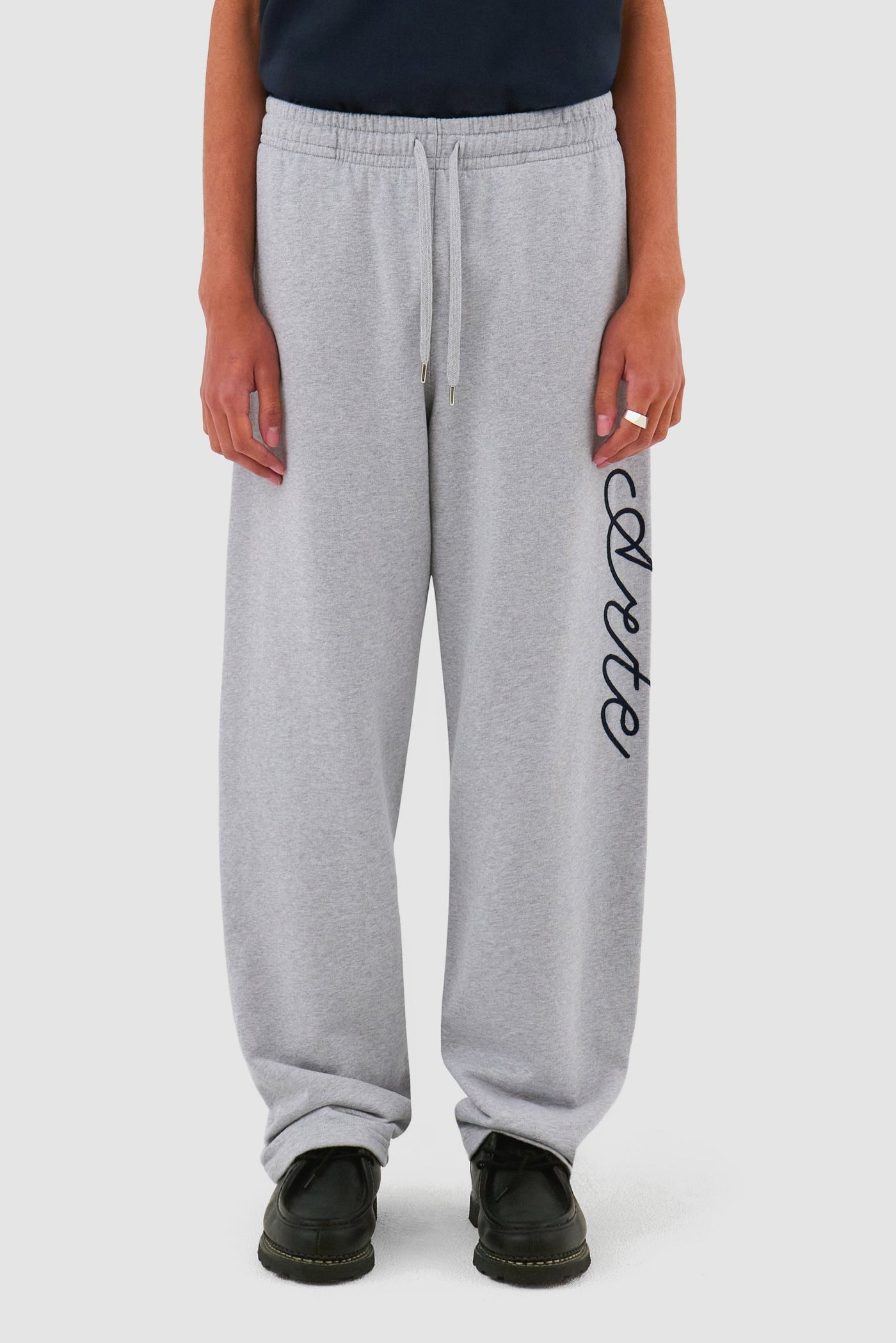 Script Logo Pants - Grey