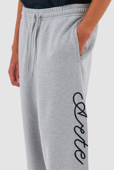 Script Logo Pants - Grey