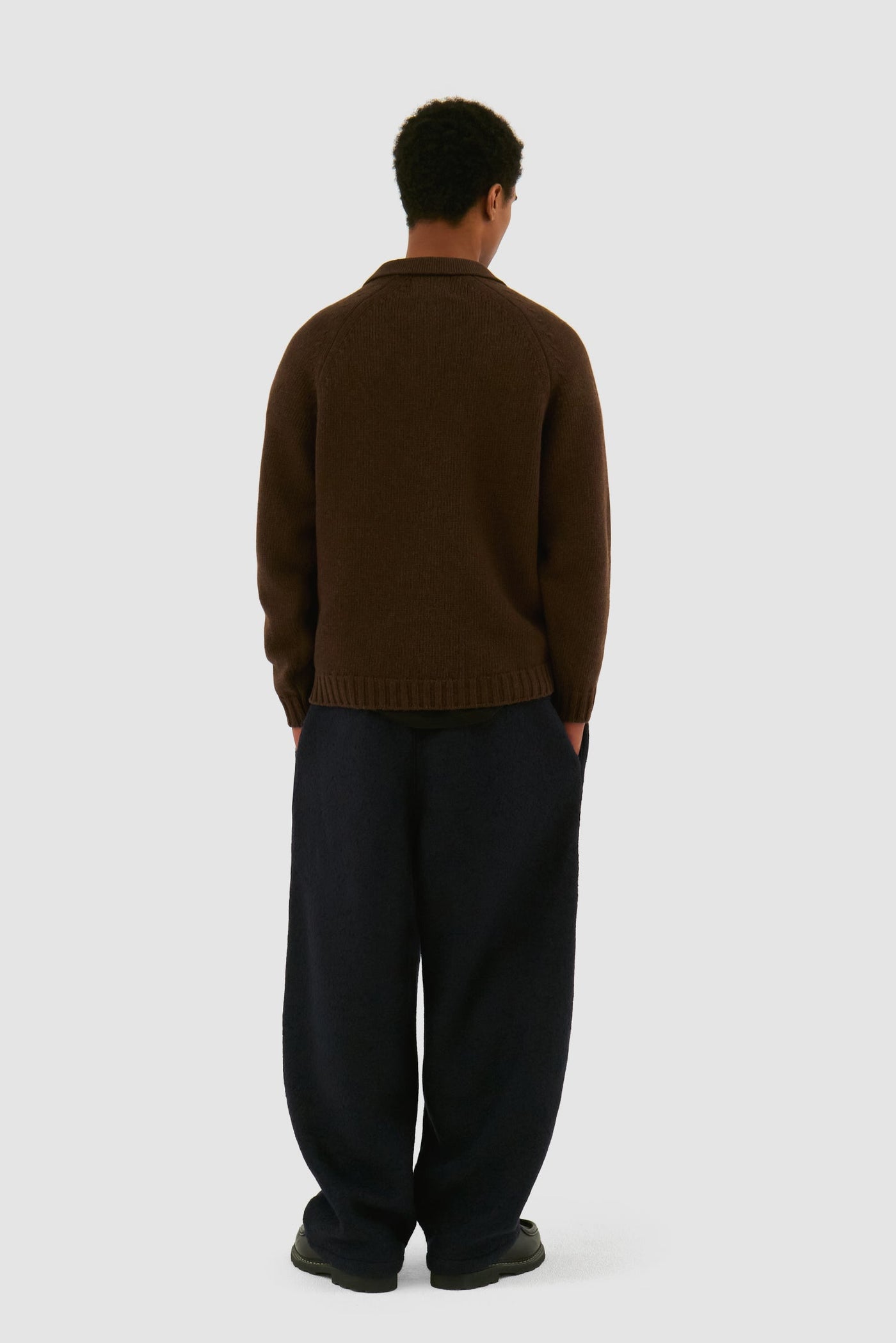 Football Knit - Brown