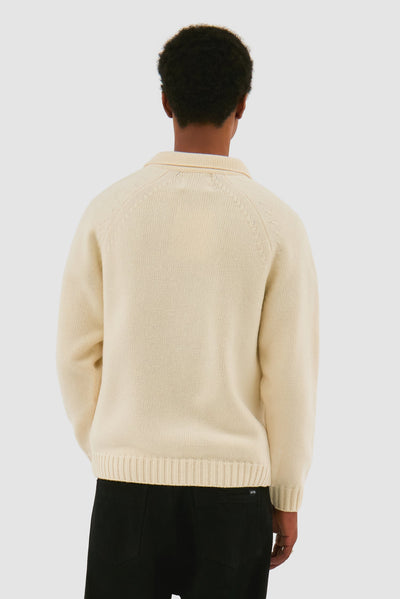 Football Knit - Cream