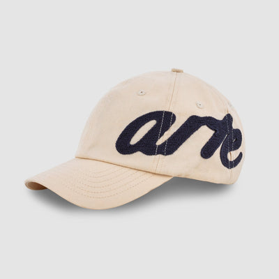 Side Embroidery Patch Cap - Cream