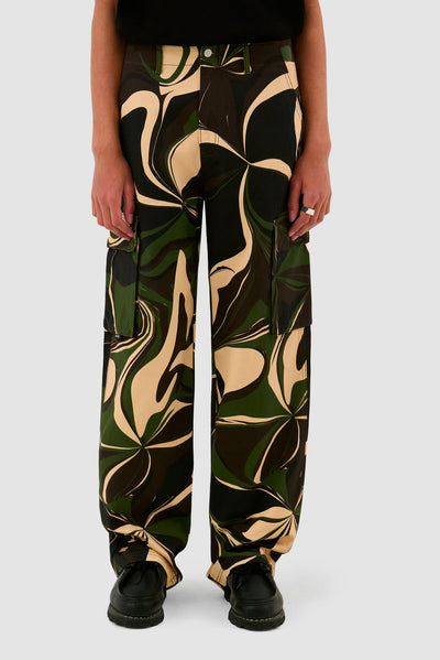 Camo Cargo Pants - Print