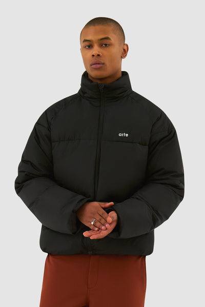 Puffer Jacket - Black