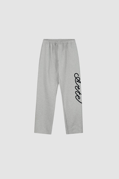 Script Logo Pants - Grey