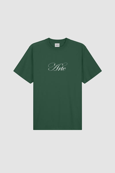 Script Logo T-shirt - Green