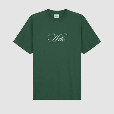 Script Logo T-shirt - Green