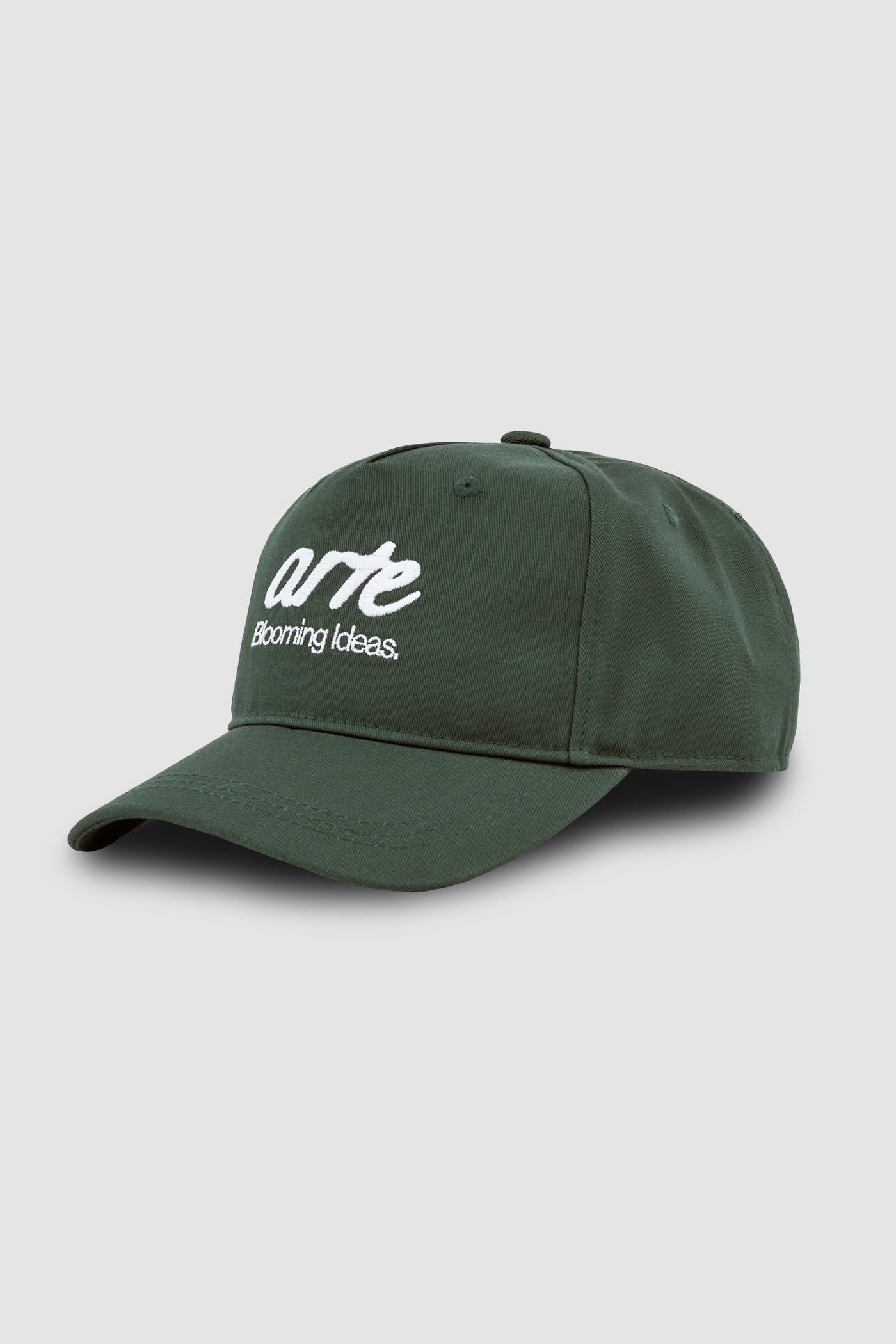 Front Logo Embroidery Cap - Green