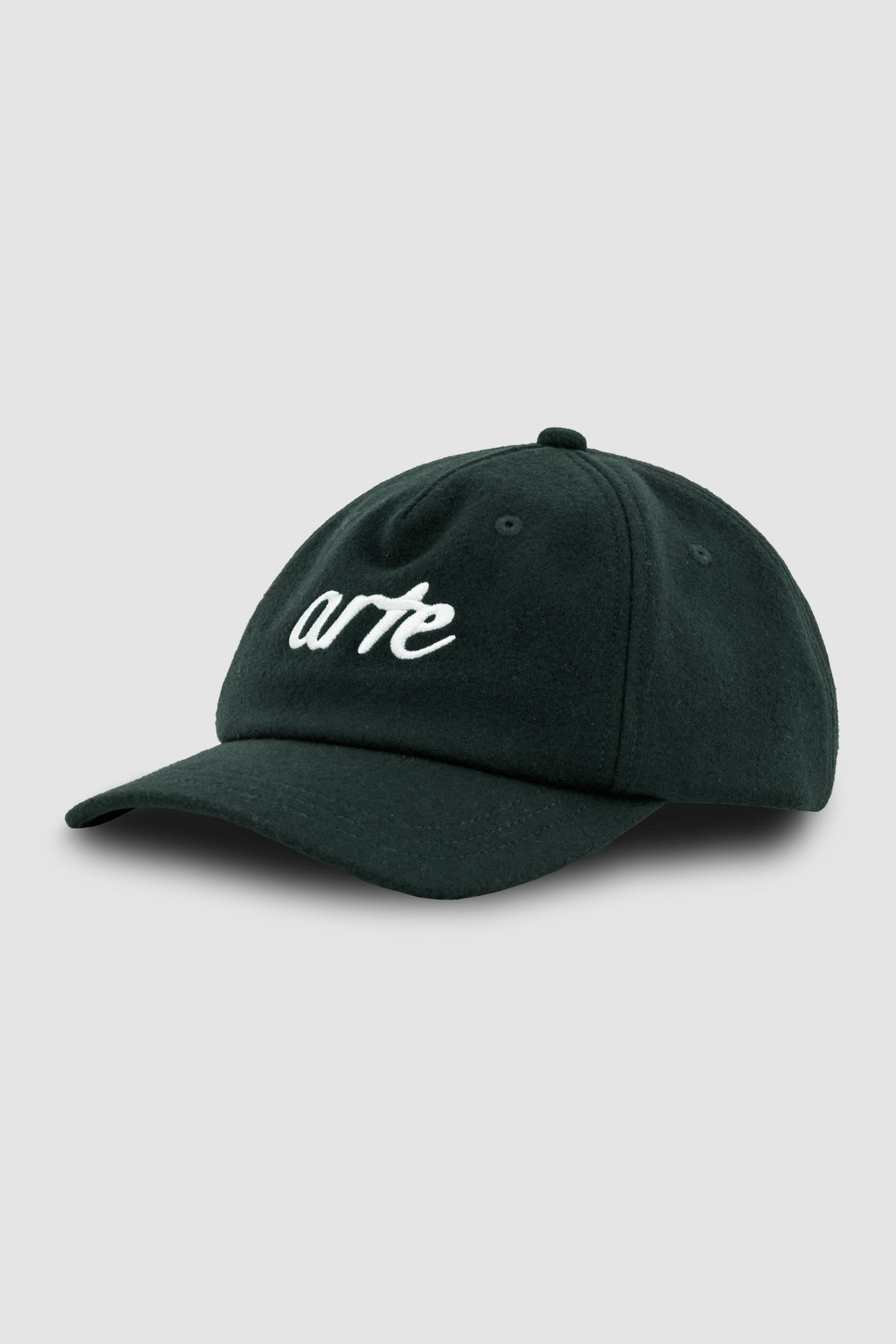 Front Logo Embroidery Cap - Green