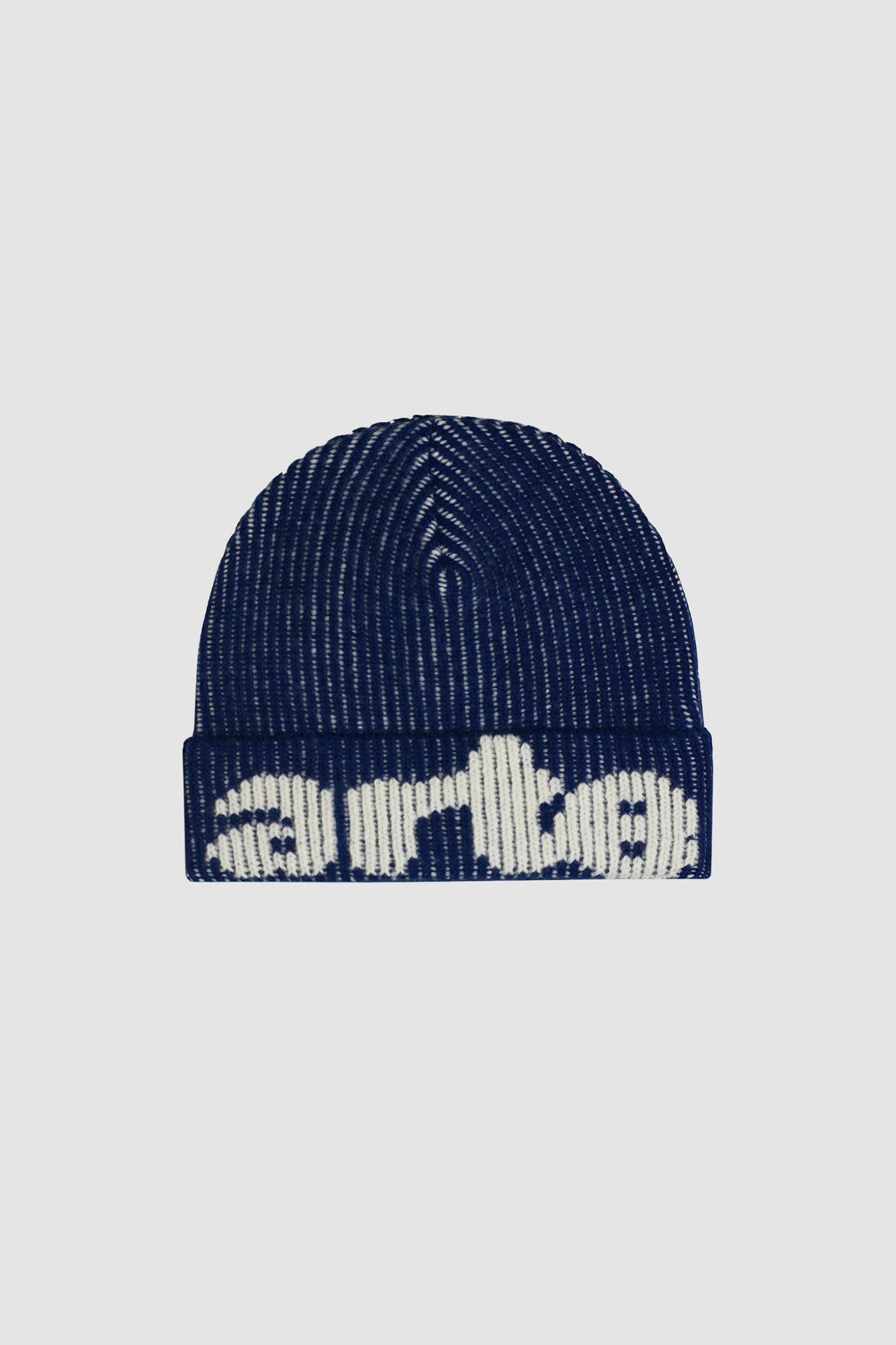 Ribbed Beanie - Navy