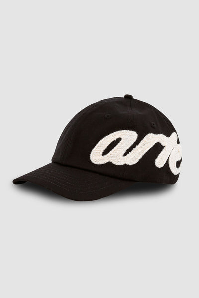 Side Embroidery Patch Cap - Black