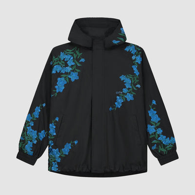 Flower Stitch Jacket - Black