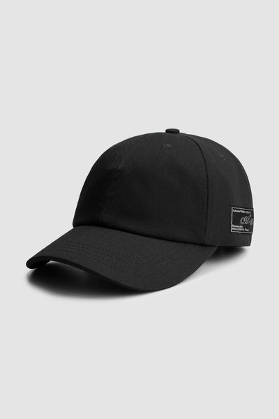 Boiled Wool Cap - Black