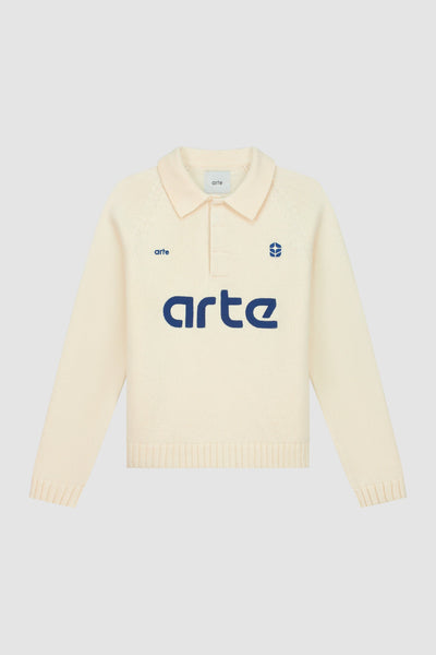 Football Knit - Cream