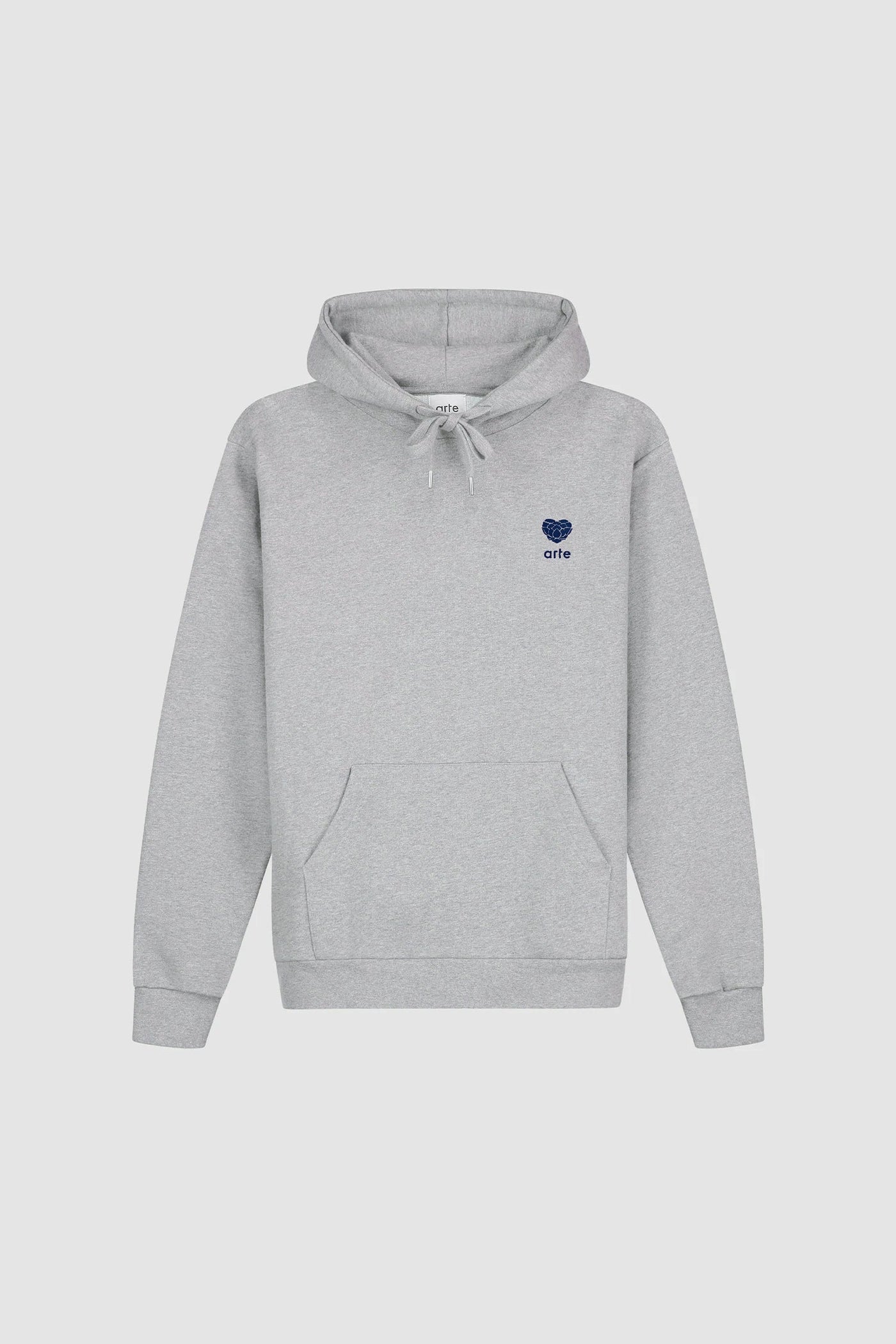 Heart Flower Hoodie - Grey