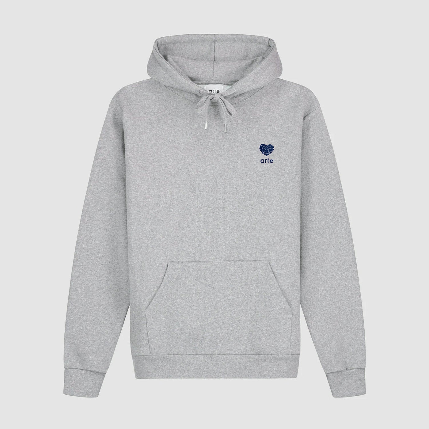 Heart Flower Hoodie - Grey