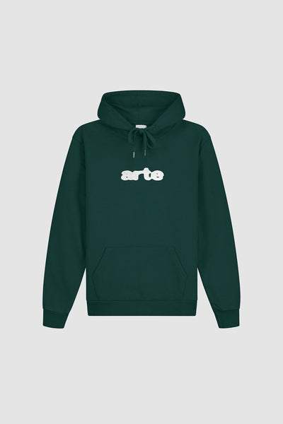 Embroidery Logo Hoodie - Green