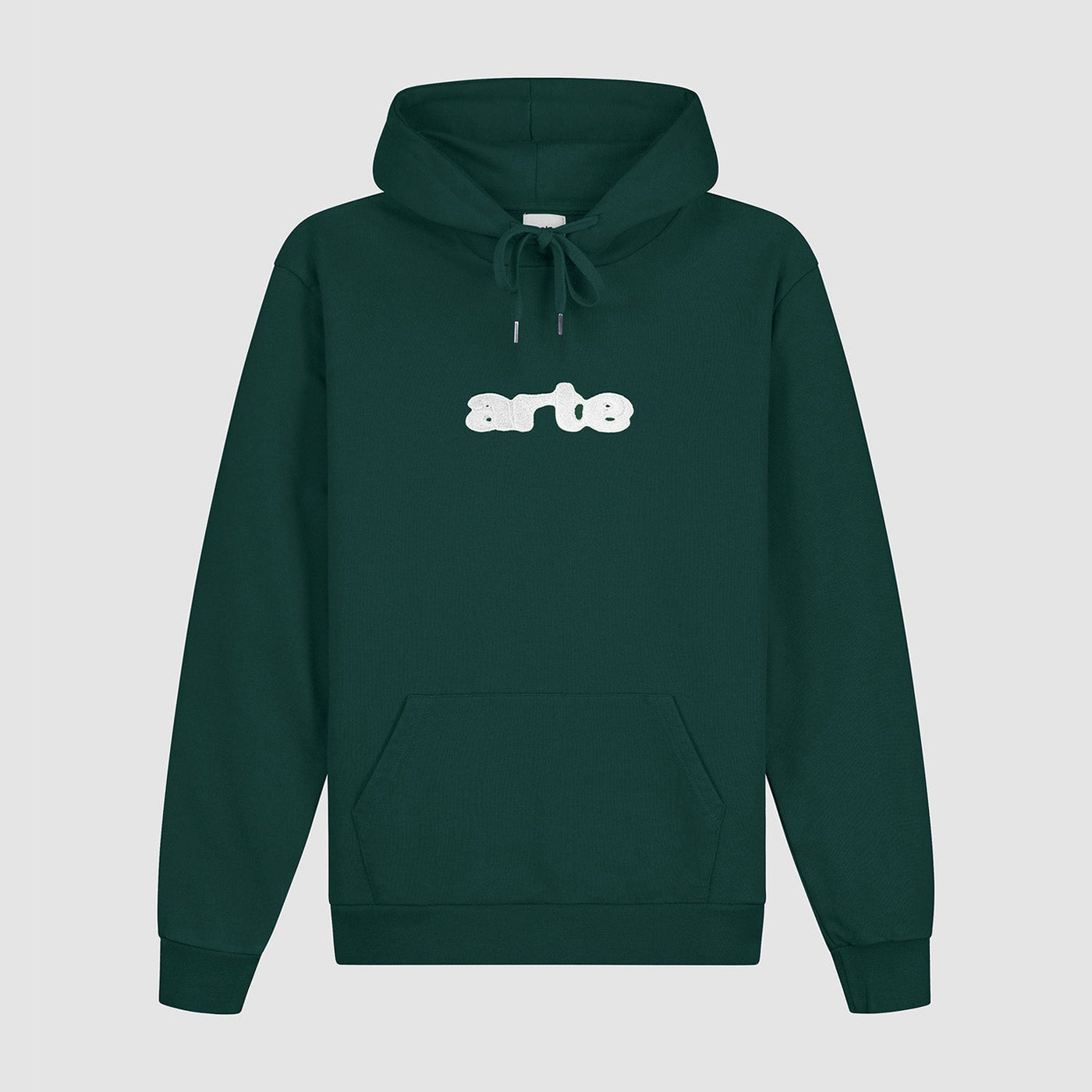 Embroidery Logo Hoodie - Green