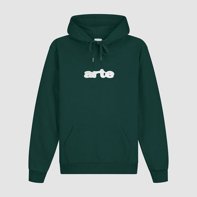 Embroidery Logo Hoodie - Green