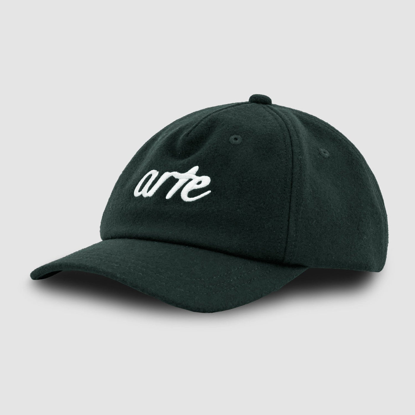 Front Logo Embroidery Cap - Green