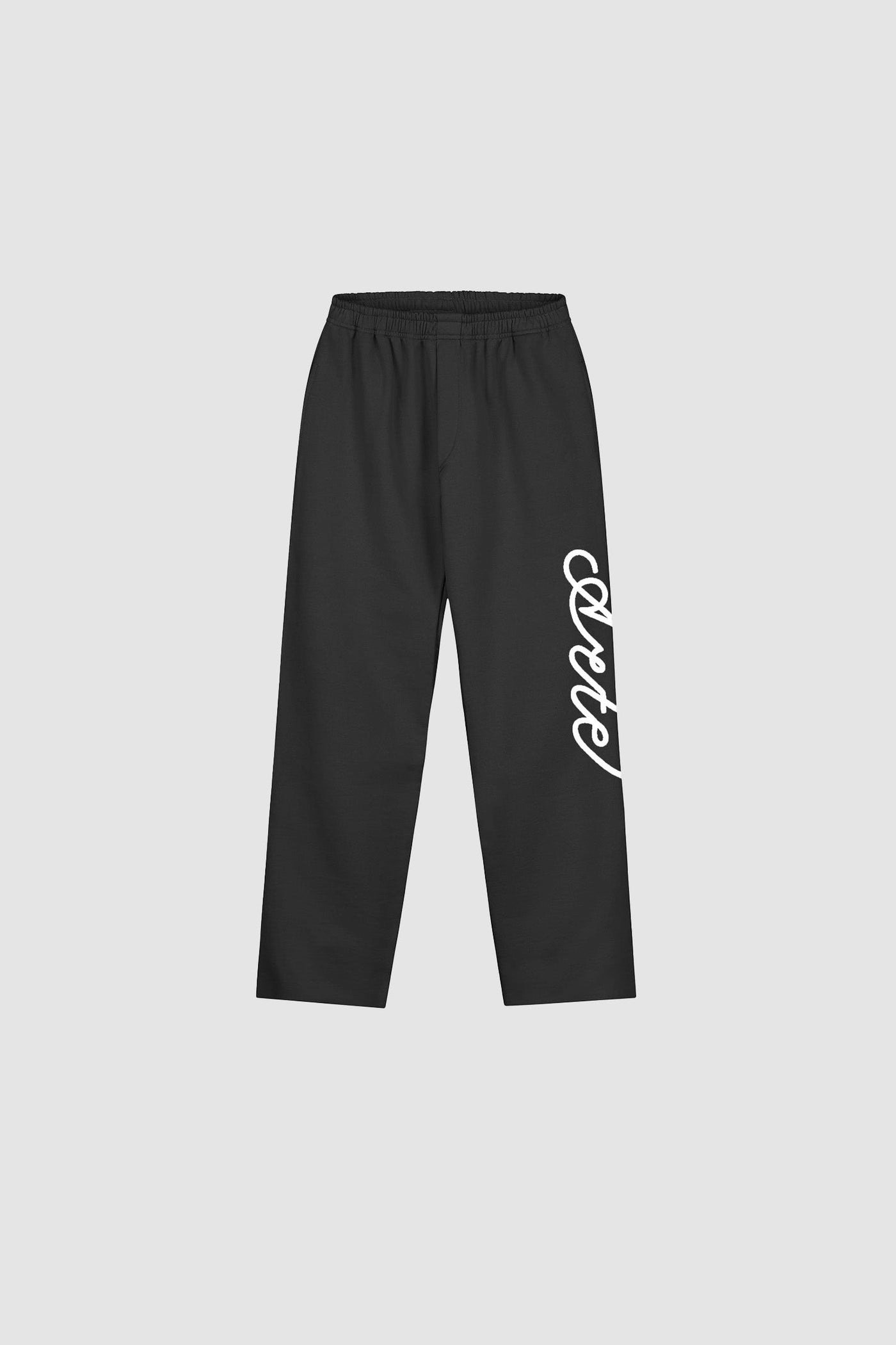 Script Logo Pants - Black