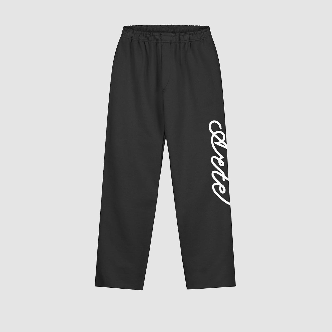 Script Logo Pants - Black